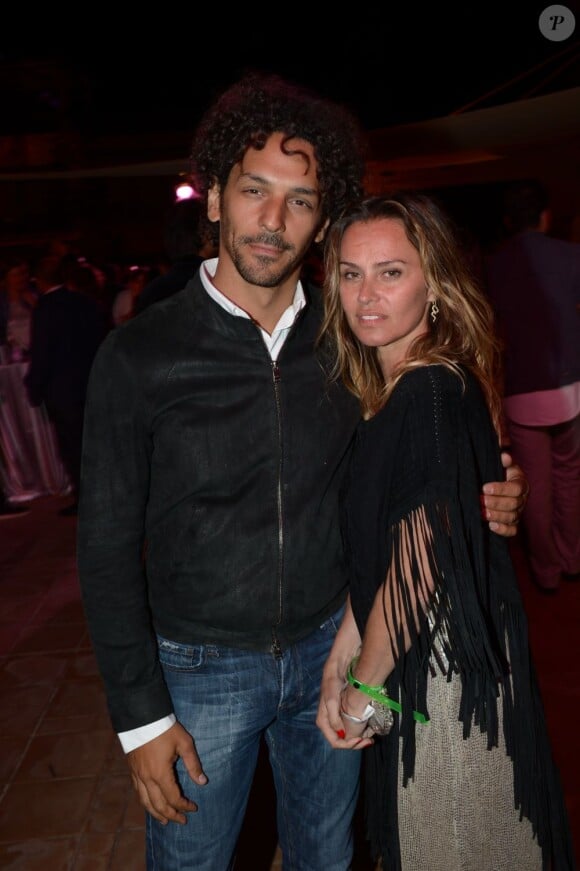 Tomer Sisley et Agathe de La Fontaine à l'after show du festival Marrakech du rire, le 8 juin 2013 à l'Hôtel du golf de Marrakech.