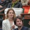 Antoine Arnault et Natalia Vodianova à Roland-Garros le 9 juin 2013