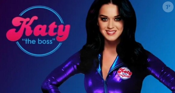 Katy Perry dans la nouvelle publicité pour les chips Popchips dont elle est l'égérie.