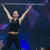 Dave Gahan triomphe au concert de Depeche Mode au Stade de France, le 15 juin 2013.