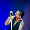 Dave Gahan au concert de Depeche Mode au Stade de France, le 15 juin 2013.