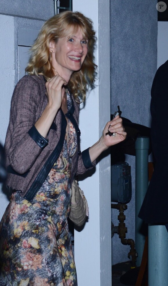 Laura Dern à l'anniversaire de Courteney Cox le 15 juin 2013, à Santa Monica.