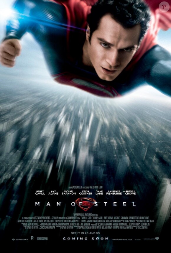 Affiche du film Man of Steel de Zack Snyder