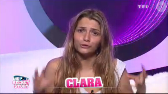 Clara dans la quotidienne de Secret Story 7 le lundi 17 juin 2013 sur TF1