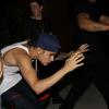 Justin Bieber quitte le club Laugh Factory à Los Angeles, le 17 juin 2013.
