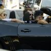 Rita Ora est passée avec des amis au centre commercial The Grove à Los Angeles. Le 17 juin 2013.
