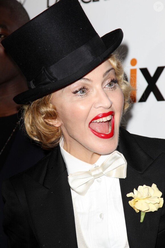 Madonna attends the world premiere of Madonna: The MDNA Tour held at the Paris theatre in New York City, NY, USA, June 18, 2013. Photo by Kristina Bumphrey/Startraks/ABACAPRESS.COM19/06/2013 - New York City