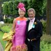 Eddie Jordan et Marie Jordan au Royal Ascot le 19 juin 2013