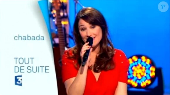 Daniela Lumbroso sur le plateau de "Chabada", spéciale Gilbert Bécaud dimanche 23 juin 2013 à 17h sur France 3.