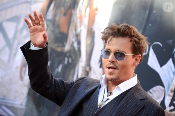 Johnny Depp lors de l'avant-première de Lone Ranger à Los Angeles le 22 juin 2013