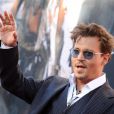 L'acteur Johnny Depp lors de l'avant-première du film Lone Ranger à Los Angeles le 22 juin 2013