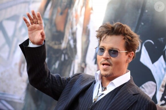 L'acteur Johnny Depp lors de l'avant-première du film Lone Ranger à Los Angeles le 22 juin 2013