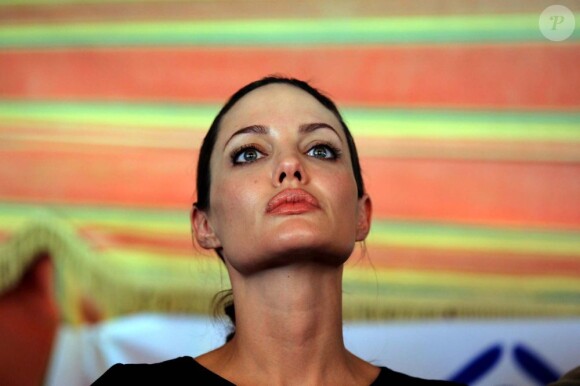 Angelina Jolie en Jordanie le 11 septembre 2012.