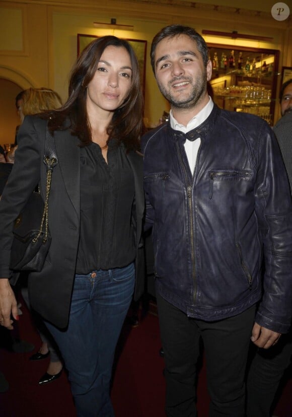Aure Atika et Olivier Nakache - Soirée de Gala pour l'association "Un Coeur Pour la Paix " à l'occasion du spectacle d'Ary Abittan au Théâtre Edouard VII à Paris le 24 juin 2013.