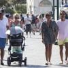 Tamara Ecclestone et son mari Jay Rutland accompagnés de Petra Ecclestone, son mari James Stunt et leur fille Lavinia profitent de leurs vacances à Capri, le 25 juin 2013