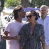 Tamara Ecclestone et son mari Jay Rutland amoureux dans les rues de Capri, le 25 juin 2013