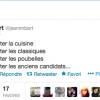 Le tweet de Jean Imbert sur le retour de Top Chef sur M6