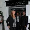 Julie Ferrier à l'inauguration de la Villa Maillot dans le 16e arrondissement de Paris, le 25 juin 2013.