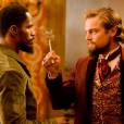 Jamie Foxx et Leonardo DiCaprio dans Django Unchained.