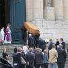 Les obsèques de Dominique Constanza en l'église Saint-Roch à Paris le 1er juillet 2013