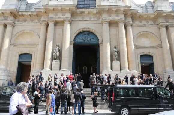 - Funerailles de Dominique Constanza en l'eglise Saint Roch a Paris le 1er juillet 2013.01/07/2013 - Paris