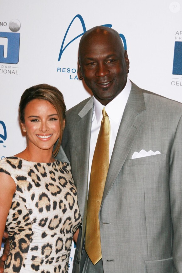 Michael Jordan et sa femme Yvette Prieto lors du 11e Michael Jordan Celebrity Gala à l'Aria Resort and Casino de Las Vegas le 30 mars 2012