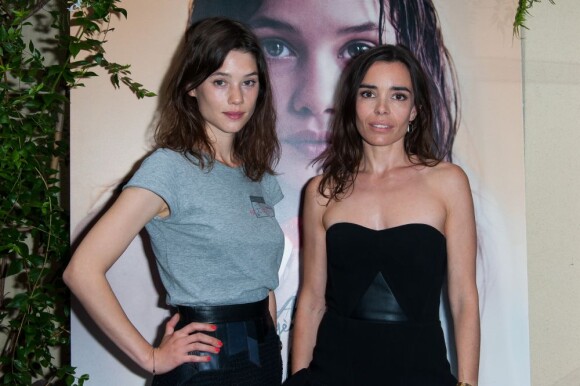 Astrid Berges-Frisbey et Elodie Bouchez lors de l'avant-première du film Juliette à Paris le 2 juillet 2013
