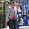 Busy Phillips et son mari Marc Silverstein vont dejeuner à West Hollywood, le 12 juin 2013.