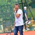 French TV presenter Jerome Anthony (Jerome Finkelstein) participates in a celebrity charity tennis tournament to benefit French association 'Enfant Star et Match', in Antibes, southern France on July 10, 2013. Photo by Patrice Masante/ABACAPRESS.COM10/07/2013 - Antibes
