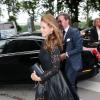 La princesse Madeleine de Suede et son mari Chris O'Neill se rendent dans la boutique Valentino avant d'aller diner au Plaza à Paris, le 3 juillet 2013.