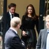 La princesse Madeleine de Suède et son mari Christopher O'Neill ont assisté au défilé haute couture Valentino puis dîné à l'hôtel Plaza Athénée. Paris, le 3 juillet 2013.