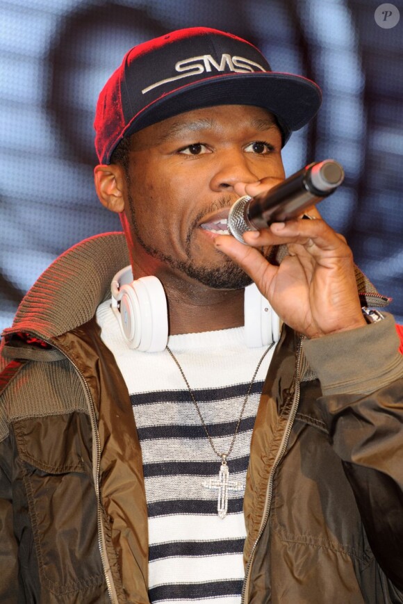 50 Cent à Berlin, le 27 mars 2013.