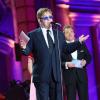Elton John au "Life Ball 2013" à Vienne, le 25 mai 2013.