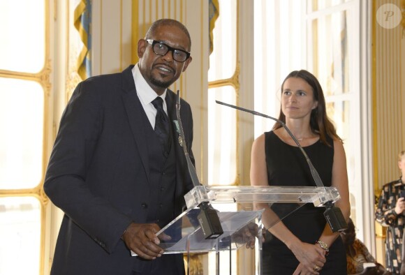 Forest Whitaker au Ministère de la Culture et de la Communication à Paris, le 9 juillet 2013.