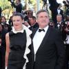 Daniel Auteuil et sa femme Aude Ambroggi lors du Festival de Cannes 2013