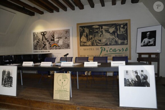 Le Grenier des Grands-Augustins à Paris le 11 juillet 2013. Le CNEA fait vivre ce lieu magique de Paris où Pablo Picasso a peint "Guernica".