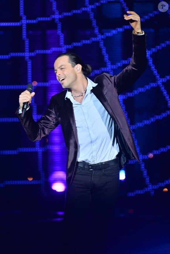 Nuno Resende lors du Voice Tour 2013 au Palais Nikaia à Nice, le 3 juillet 2013