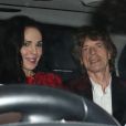  Mick jagger et sa compagne de longue date  L'Wren Scott - Après avoir donné le 13 juillet 2013 un concert avec son groupe The Rolling Stones à Hyde Park à Londres, Mick Jagger a fêté son 70e anniversaire au club privé Loulou. 