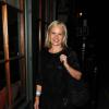 La journaliste Mariella Frostrup - 70eme anniversaire de Mick Jagger a Londres le 14 juillet 2013. Celebrity guests seen going the Rolling Stones concert after party at Lulu's Club in London on july 14, 201314/07/2013 - London