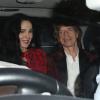 Mick jagger et sa compagne de longue date  L'Wren Scott - Après avoir donné le 13 juillet 2013 un concert avec son groupe The Rolling Stones à Hyde Park à Londres, Mick Jagger a fêté son 70e anniversaire au club privé Loulou.