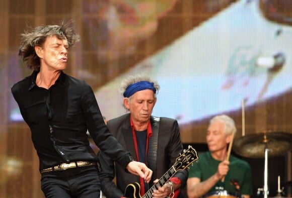 Mick Jagger, Keith Richards et Charlie Watts - Après avoir donné le 13 juillet 2013 un concert avec son groupe The Rolling Stones à Hyde Park à Londres, Mick Jagger a fêté son 70e anniversaire au club privé Loulou.