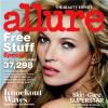 Kate Moss en couverture du magazine Allure, shootée par Mario Testino