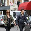 Kate Moss et son mari Jamie Hince en balade à Londres en mai 2013