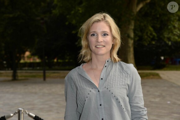 Natacha Régnier à la projection du film Weekend of a Champion à la Cinémathèque française, Paris, le 16 juillet 2013