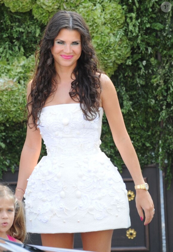 Mariage de Tina Turner avec Erwin Bach sur les rives du lac de Zurich en Suisse le 21 juillet 2013.