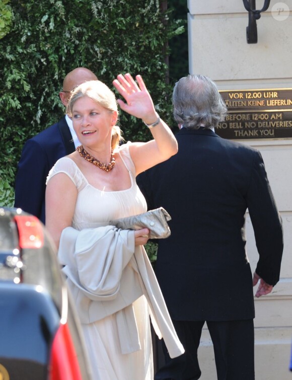 Mariage de Tina Turner avec Erwin Bach sur les rives du lac de Zurich en Suisse le 21 juillet 2013.