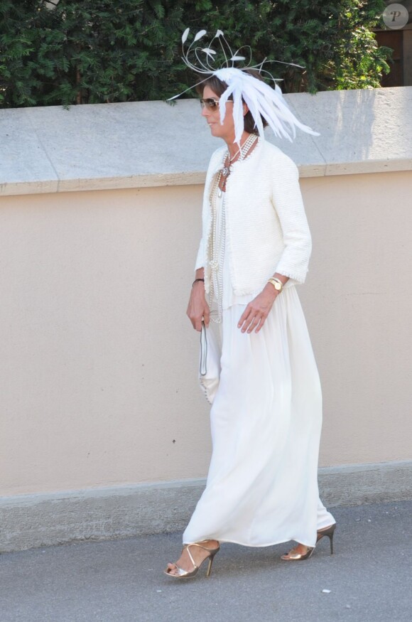 Mariage de Tina Turner avec Erwin Bach sur les rives du lac de Zurich en Suisse le 21 juillet 2013.