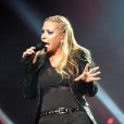 Anastacia sur scène le 2 décembre 2012 en Allemagne.