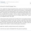 Message d'Anastacia sur Facebook le 27 février pour annoncer son nouveau cancer du sein