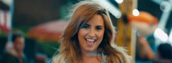 La chanteuse Demi Lovato dans son nouveau clip Made in the USA.